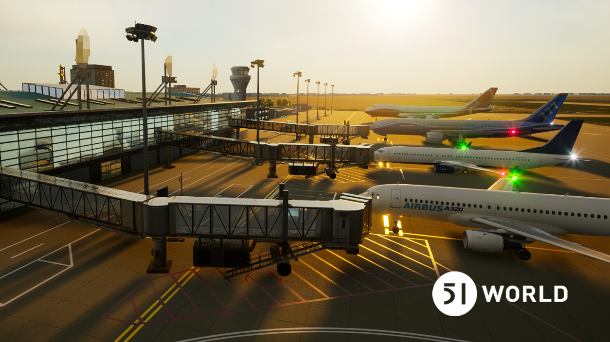 51WORLD’s Cloud Mirror System Helps Implement the Digital Twin Airport